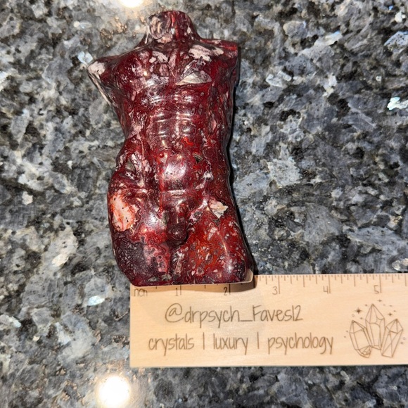 Male Body/Adonis/Homme Form - Mexican Lace Agate - Picture 4 of 8